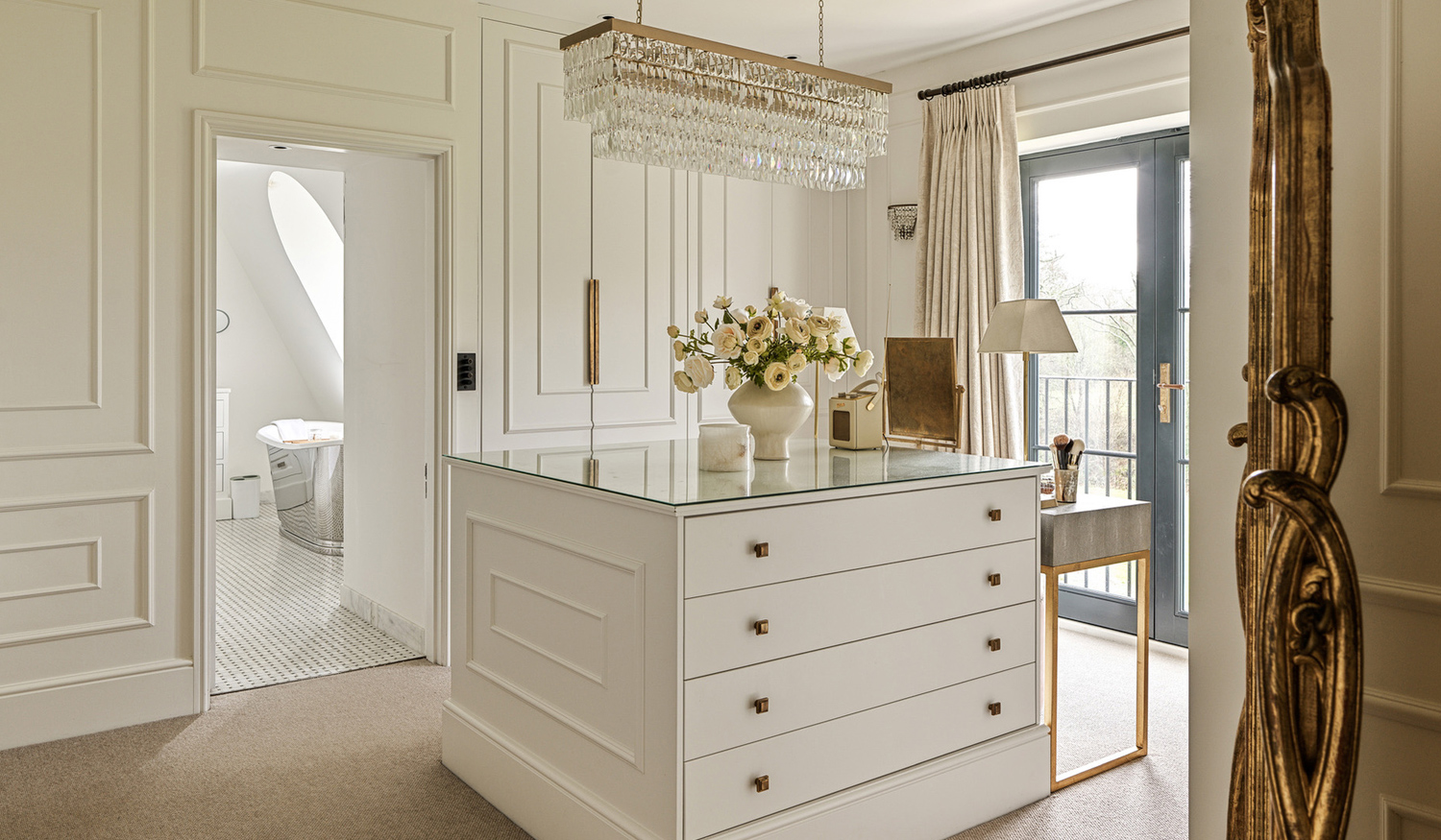 Classic Surrey Hills Country House for Modern Living by Studio WD Dressing Room
